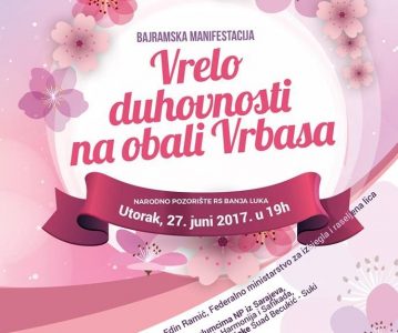 Bajramska manifestacija „Vrelo duhovnosti na obali Vrbasa“