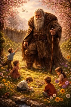 Priča Sebični div, Oscar Wilde